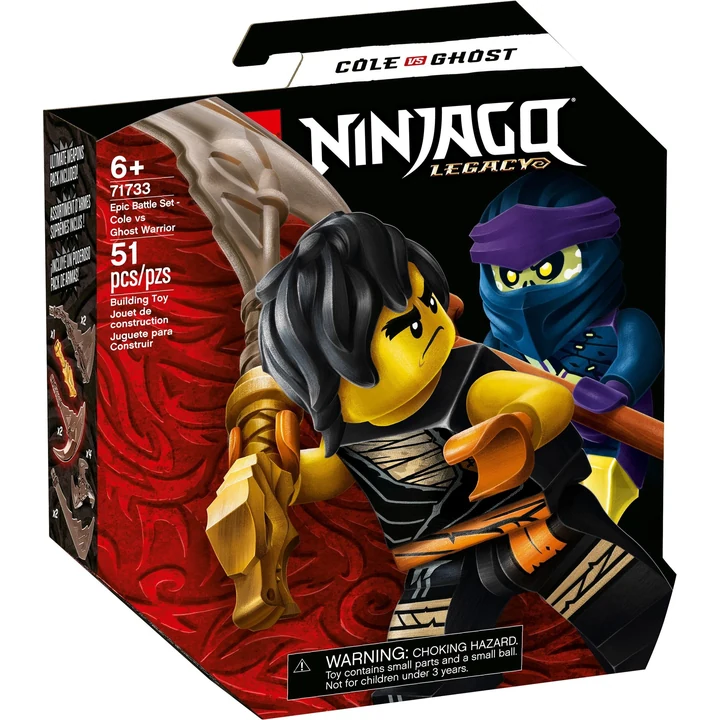 LEGO Ninjago 71733 Battle Set: Cole vs. Geisterkämpfer Bild 2