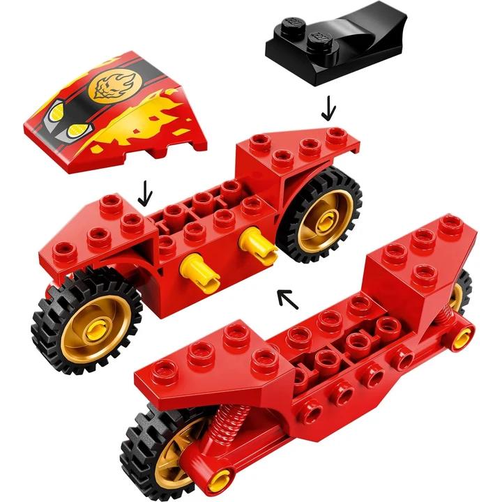 LEGO Ninjago 71734 Kais Feuer-Bike Bild 8