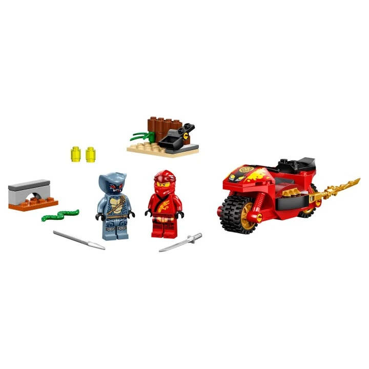 lego ninjago 71734 Kais Feuer-Bike
