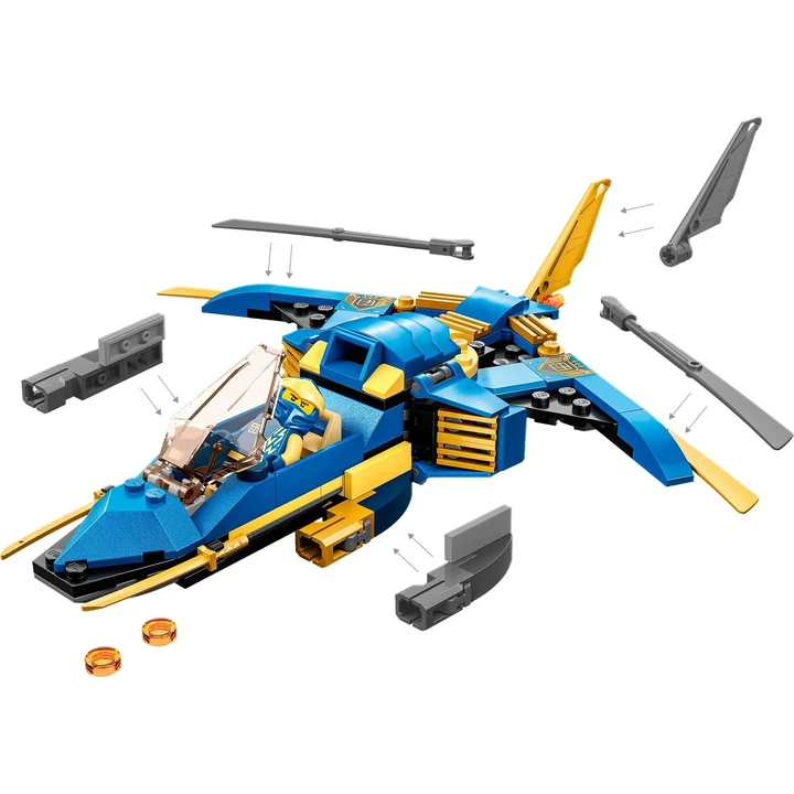 LEGO Ninjago 71784 Jays Donner-Jet EVO Bild 4