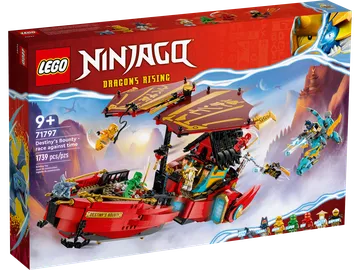 Lego Ninja-Flugsegler im Wettlauf mit der Zeit