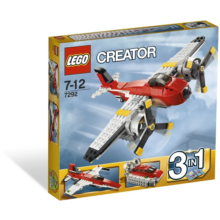 LEGO Creator 7292 Propellerflugzeug Bild 2