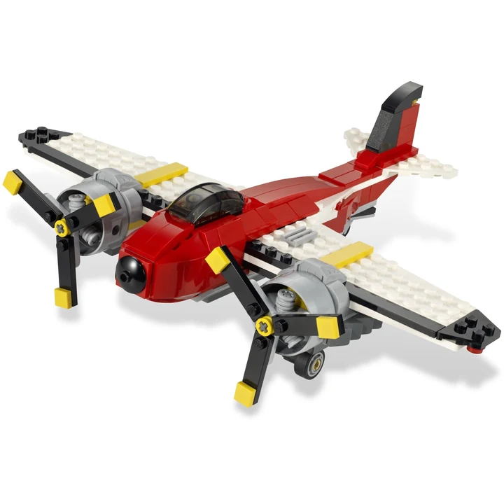 LEGO Creator 7292 Propellerflugzeug Bild 6