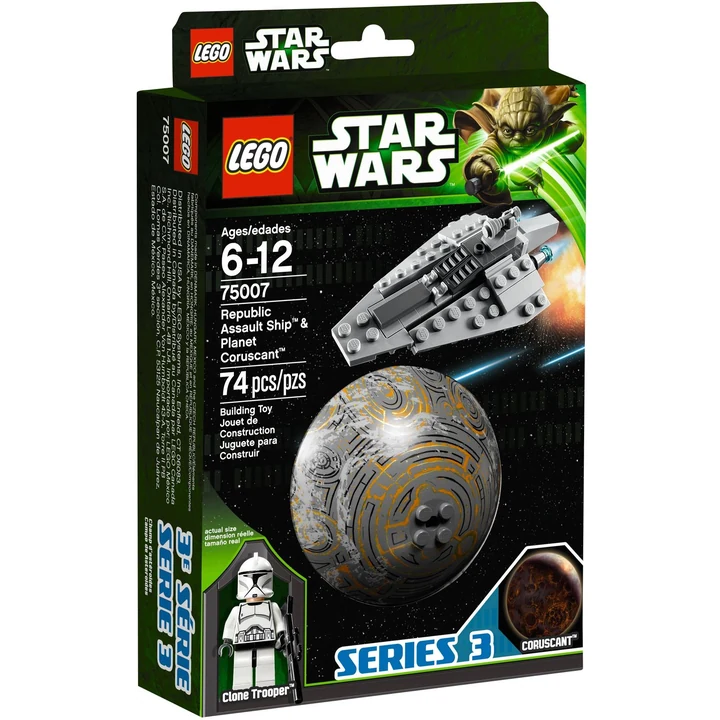 LEGO Star Wars  75007 Republic Assault Ship &amp; Coruscant Bild 2