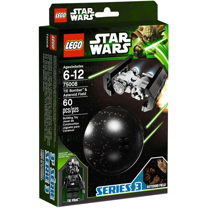 LEGO Star Wars  75008 TIE Bomber &amp; Asteroid Field Bild 2