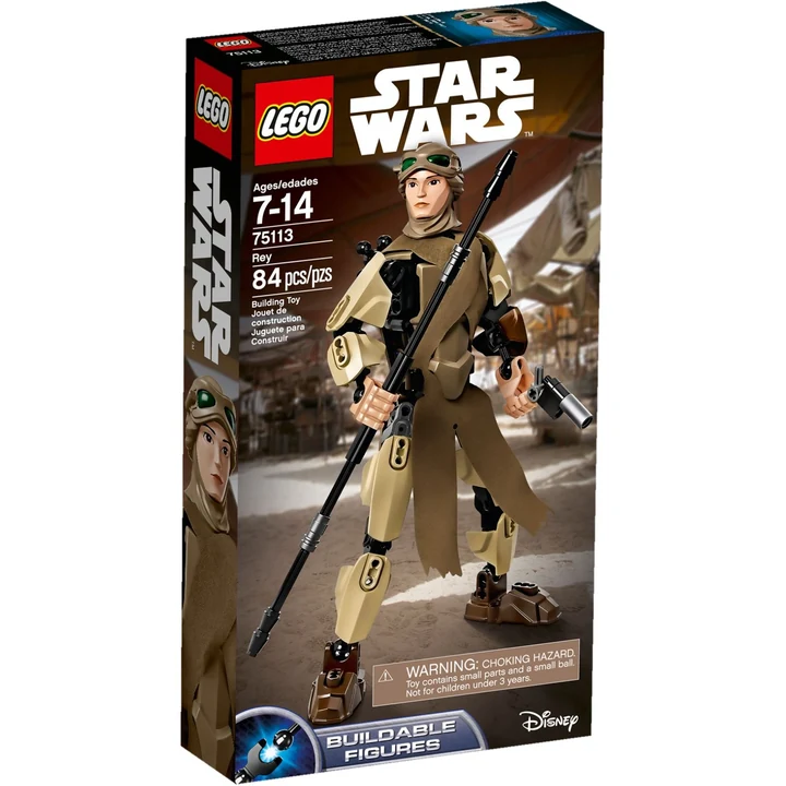 LEGO Star Wars Buildable Figures 75113 Rey Bild 2