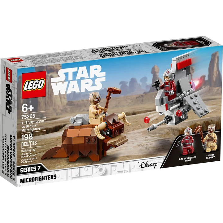 LEGO Star Wars  75265 T-16 Skyhopper™ vs Bantha™ Microfighters Bild 2
