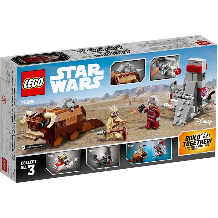 LEGO Star Wars  75265 T-16 Skyhopper™ vs Bantha™ Microfighters Bild 5