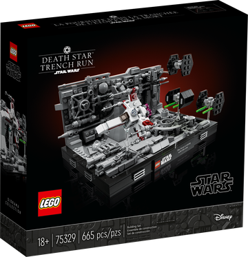 Lego Death Star Trench Run Diorama