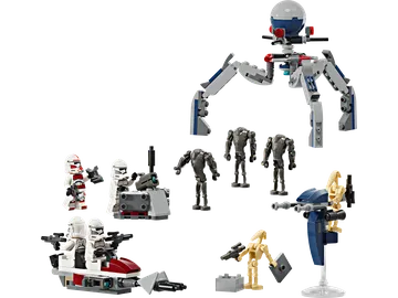 LEGO star wars 75372 Clone Trooper™ & Battle Droid™ Battle Pack
