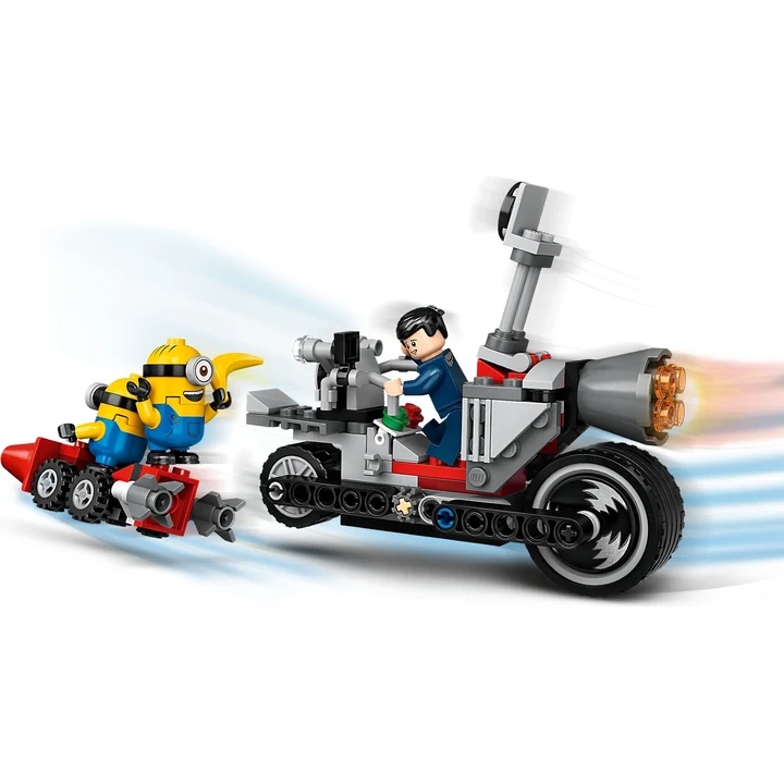 LEGO Minions: The Rise Of Gru 75549 Unaufhaltsame Motorrad-Jagd Bild 5
