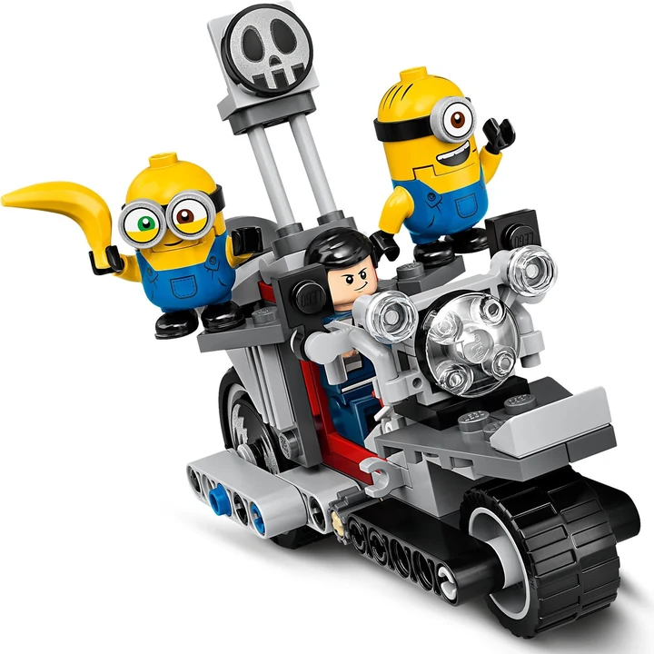 LEGO Minions: The Rise Of Gru 75549 Unaufhaltsame Motorrad-Jagd Bild 6