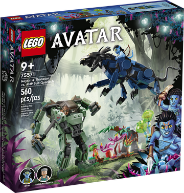 Lego Neytiri und Thanator vs. Quaritch im MPA