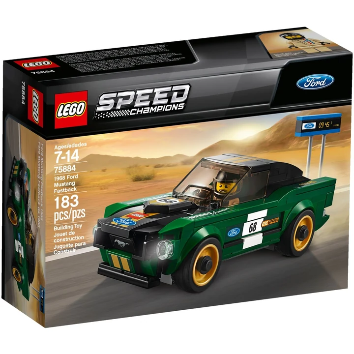 LEGO Speed Champions 75884 Ford Mustang Fastback 1968 Bild 2