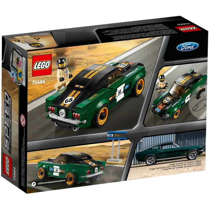 LEGO Speed Champions 75884 Ford Mustang Fastback 1968 Bild 4