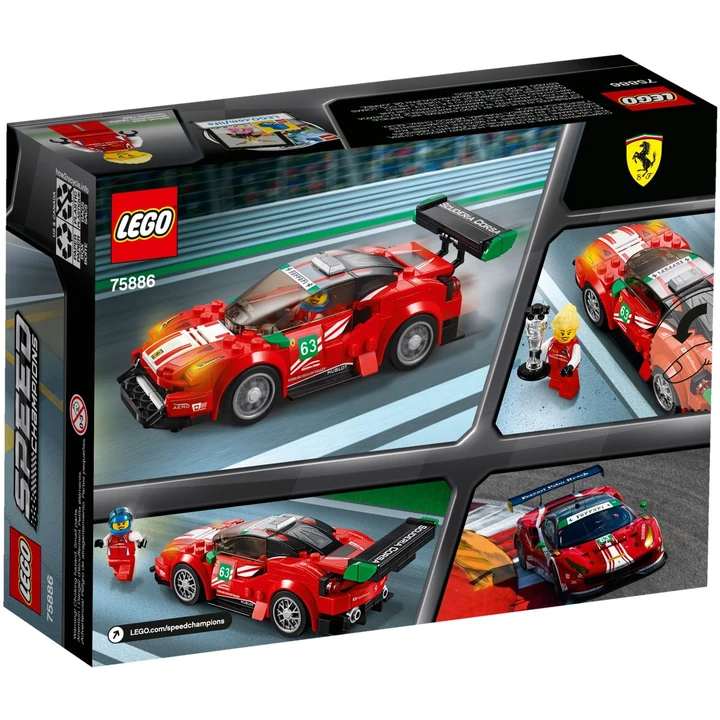 LEGO Speed Champions 75886 Ferrari 488 GT3 Scuderia Corsa Bild 4
