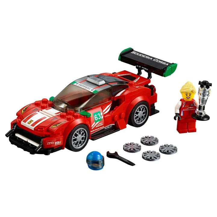lego speed champions 75886 Ferrari 488 GT3 Scuderia Corsa