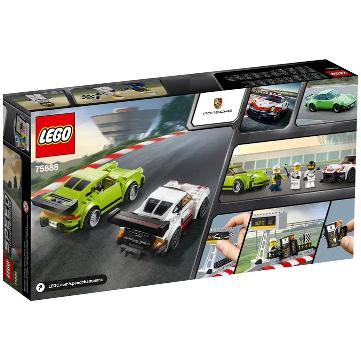 LEGO Speed Champions 75888 Porsche 911 RSR &amp; Porsche 911 Turbo Bild 4