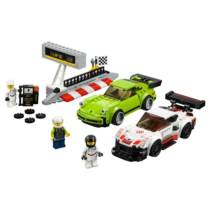 lego speed champions 75888 Porsche 911 RSR & Porsche 911 Turbo