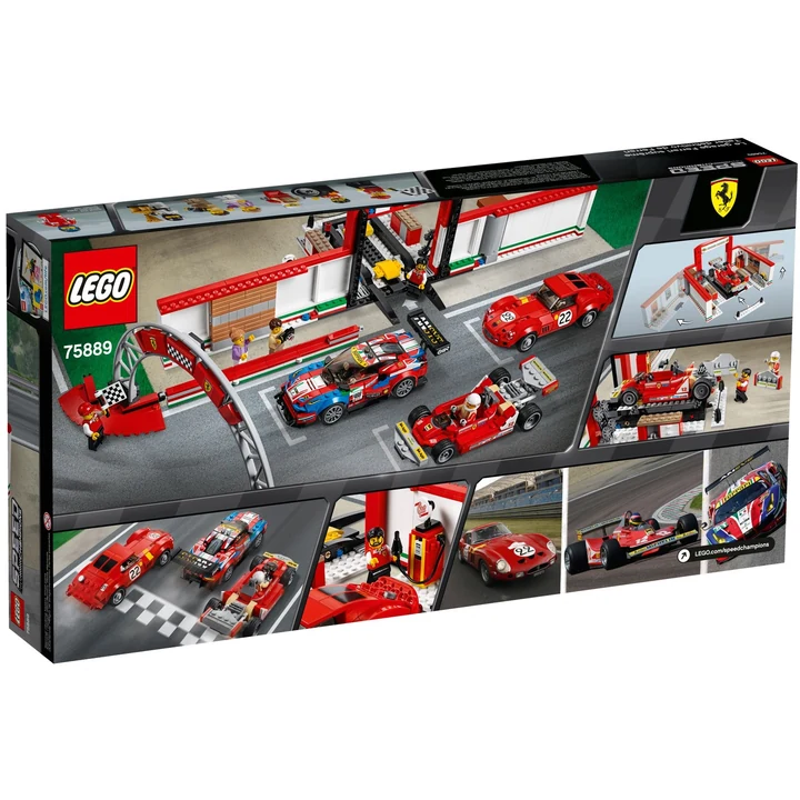LEGO Speed Champions 75889 Ferrari Garage Ferrari 250 GTO &amp; Ferrari 488 GT Bild 4