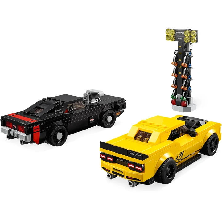 LEGO Speed Champions 75893 2018 Dodge Challenger SRT Demon und 1970 Dodge Charger R/T Bild 4