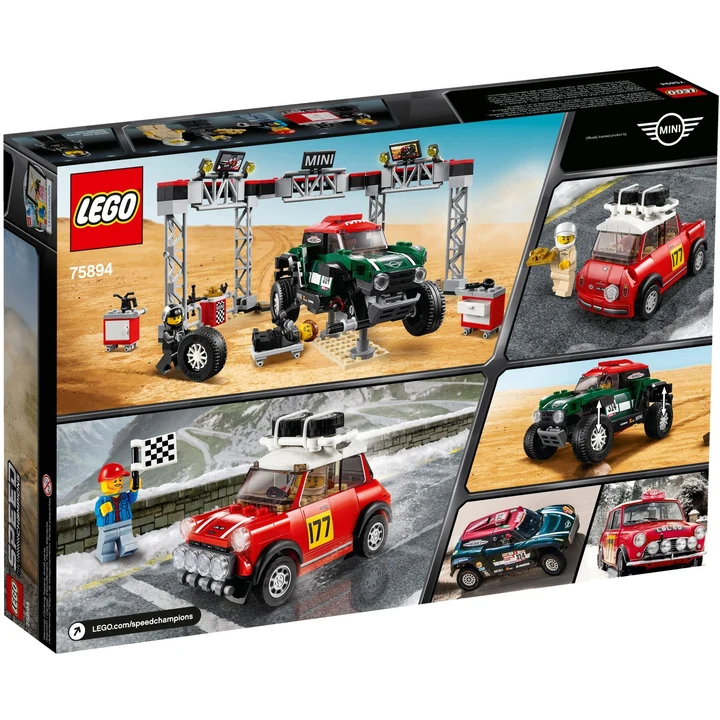LEGO Speed Champions 75894 Rallyeauto 1967 Mini Cooper S und Buggy 2018 Mini John Cooper Works Bild 5