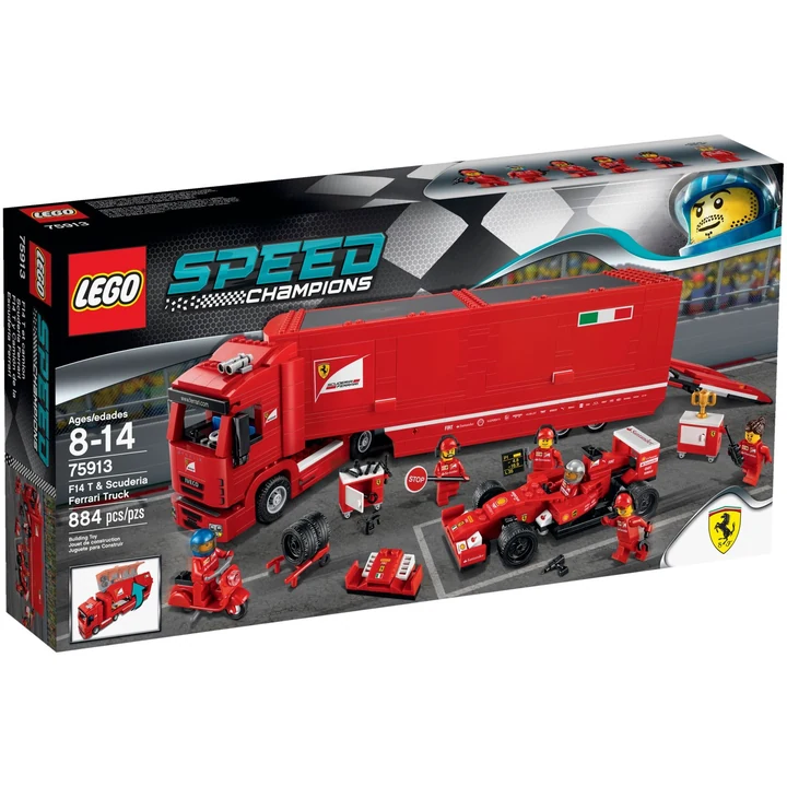 LEGO Speed Champions 75913 F14 T &amp; Scuderia Ferrari Truck Bild 2