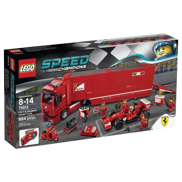 LEGO Speed Champions 75913 F14 T &amp; Scuderia Ferrari Truck Bild 10