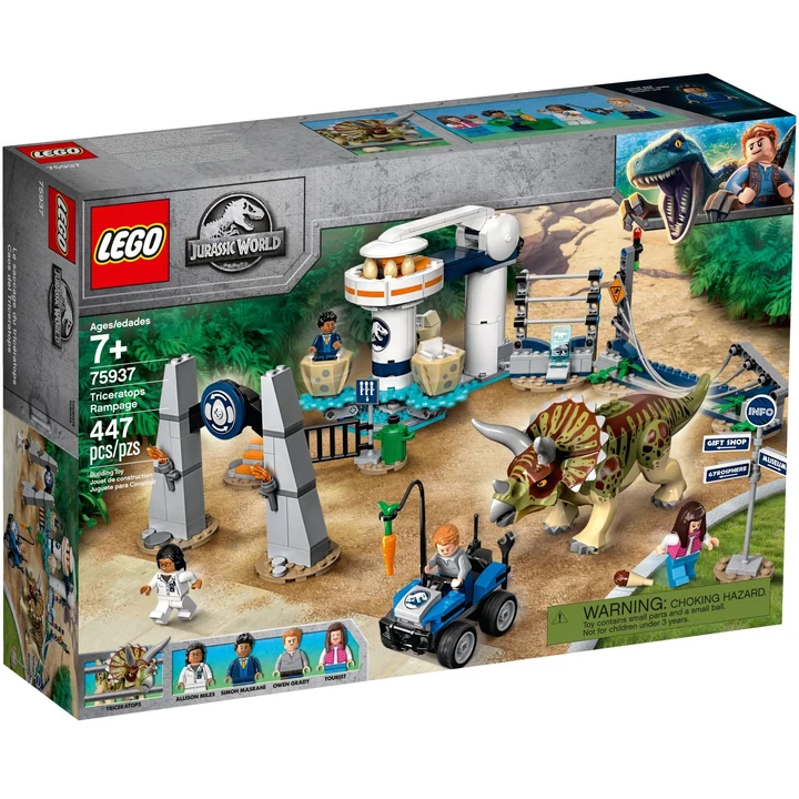 LEGO Jurassic World 75937 Triceratops-Randale Bild 2