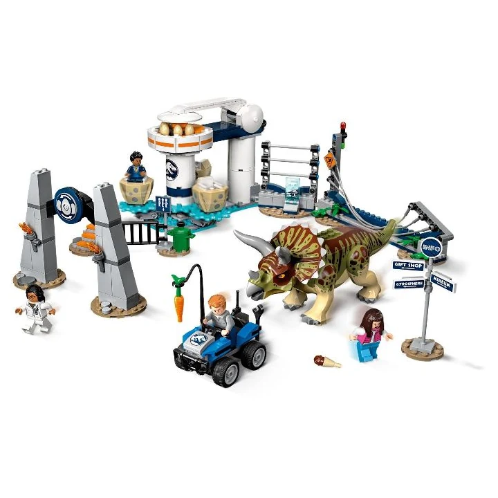 lego jurassic world 75937 Triceratops-Randale