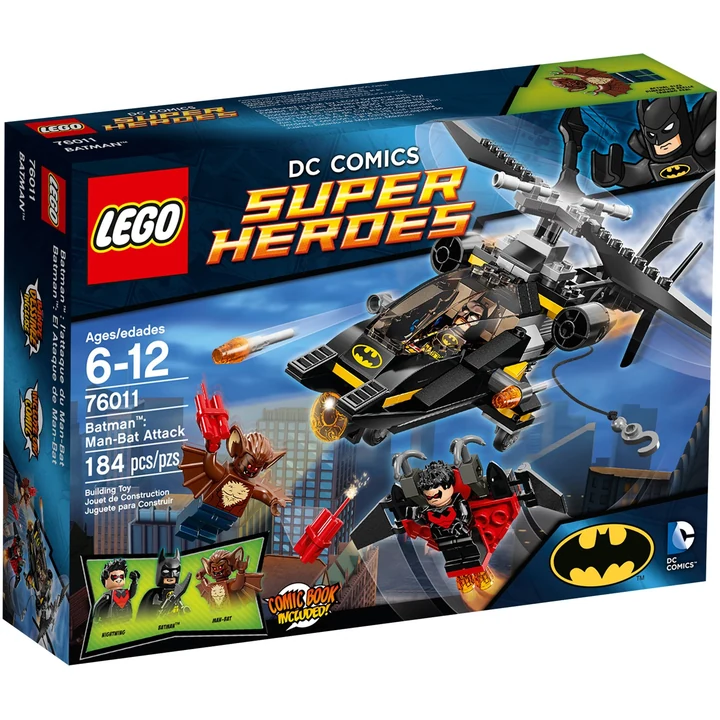 LEGO Super Heroes  76011 Batman™: Man-Bats Attacke Bild 2