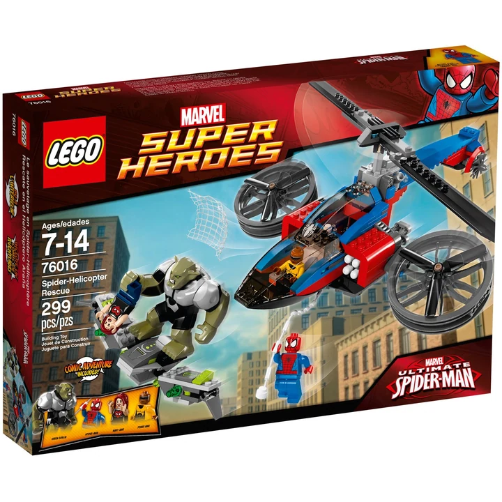 LEGO Super Heroes  76016 Rettung mit dem Spider-Helikopter Bild 2
