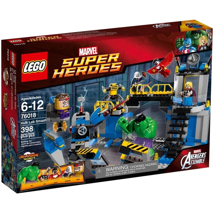 LEGO Super Heroes  76018 Hulks Labor Smash Bild 2