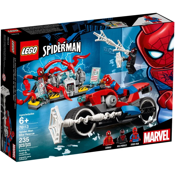 LEGO Super Heroes  76113 Spider-Man Motorradrettung Bild 2
