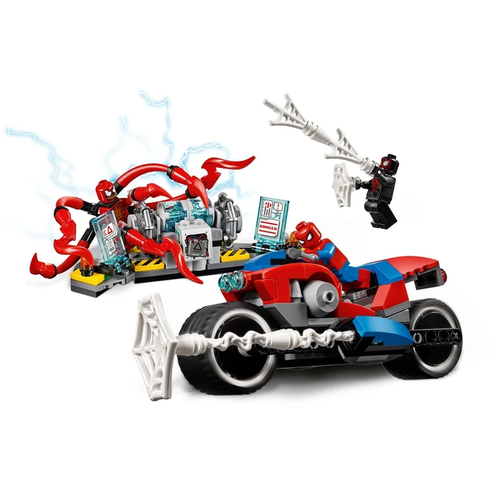 LEGO Super Heroes  76113 Spider-Man Motorradrettung Bild 3
