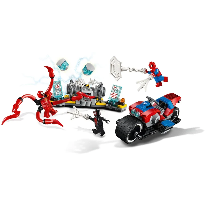 LEGO Super Heroes  76113 Spider-Man Motorradrettung Bild 4