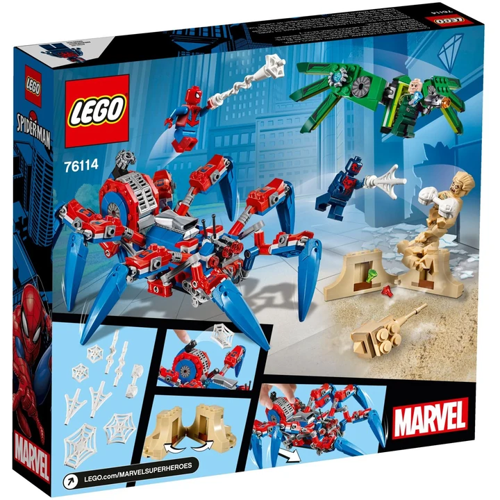 LEGO Super Heroes  76114 Spider-Man‘s Spider Crawler Bild 5