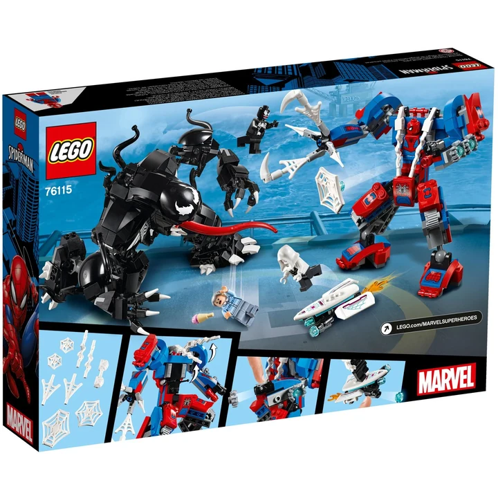 LEGO Super Heroes  76115 Spider Mech vs. Venom Bild 5
