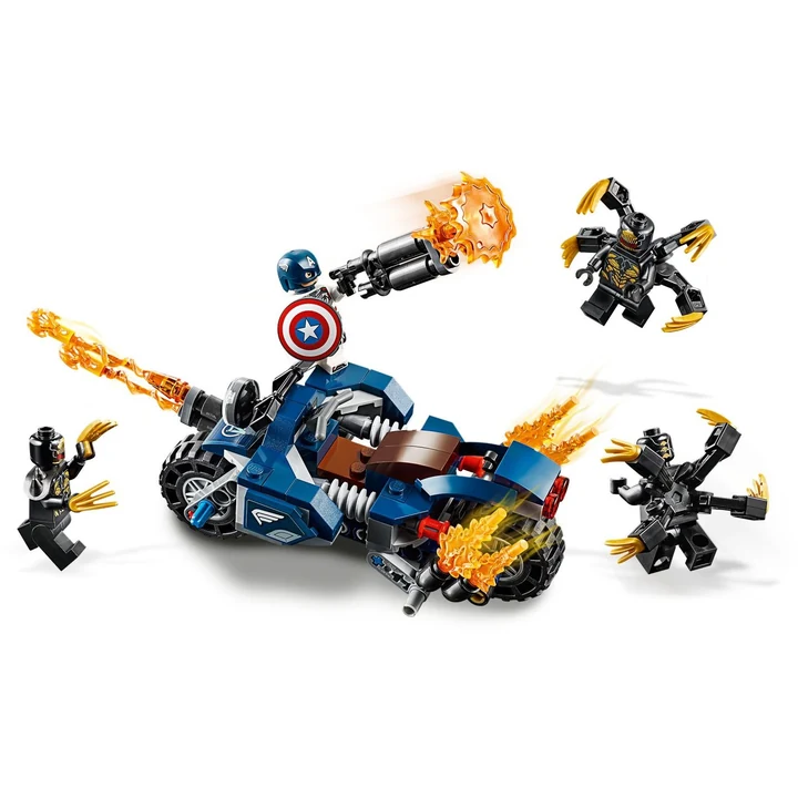 LEGO Super Heroes  76123 Captain America: Outrider-Attacke Bild 4