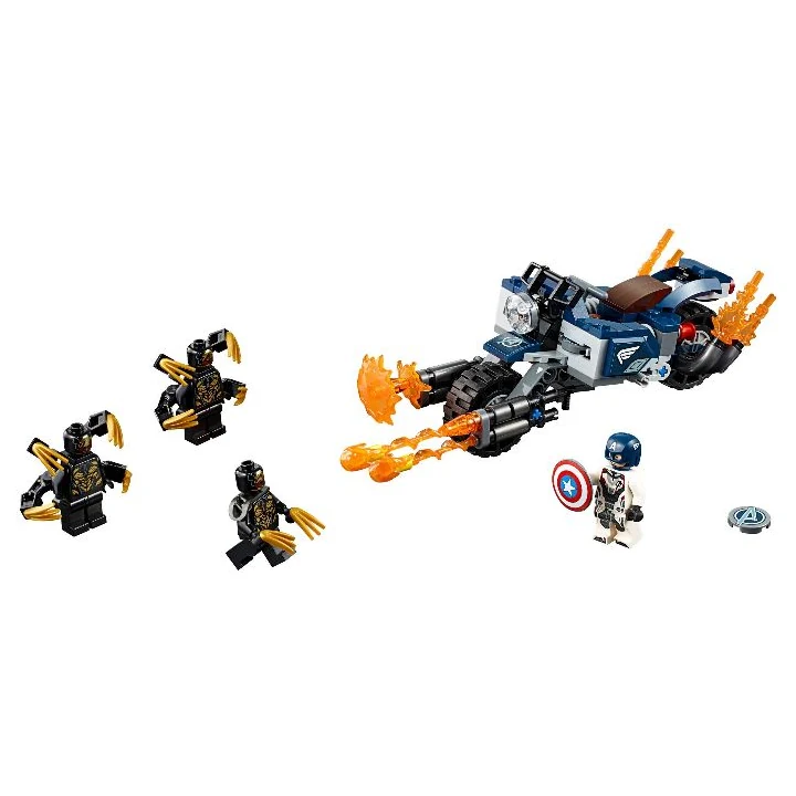 lego super heroes  76123 Captain America: Outrider-Attacke