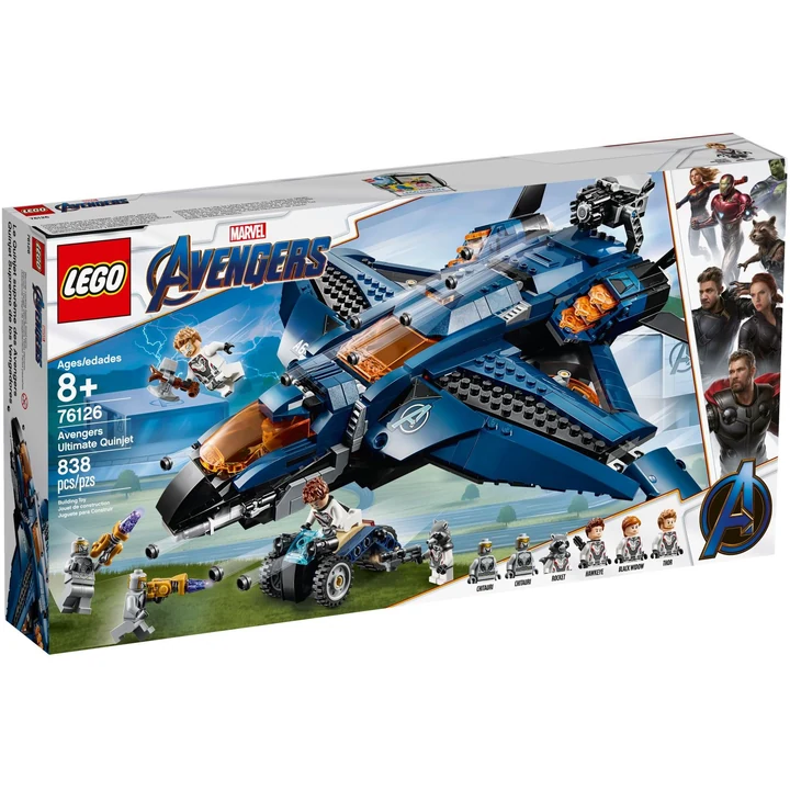 LEGO Super Heroes  76126 Ultimativer Avengers-Quinjet Bild 2