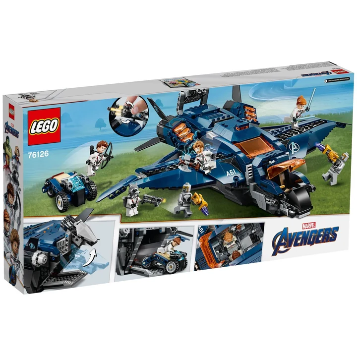 LEGO Super Heroes  76126 Ultimativer Avengers-Quinjet Bild 5