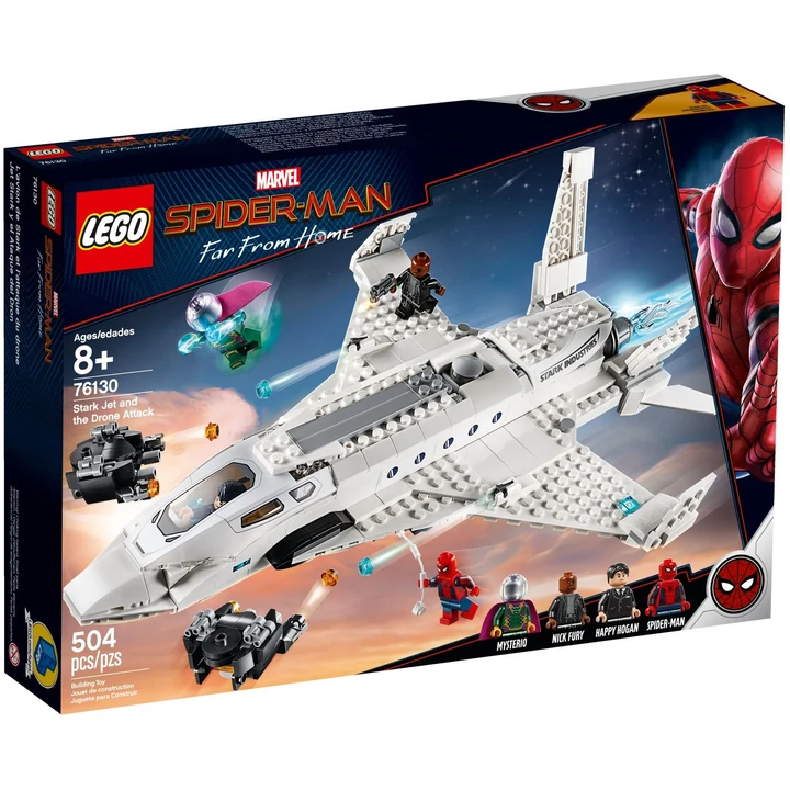 LEGO Super Heroes  76130 Starks Jet und der Drohnenangriff Bild 2