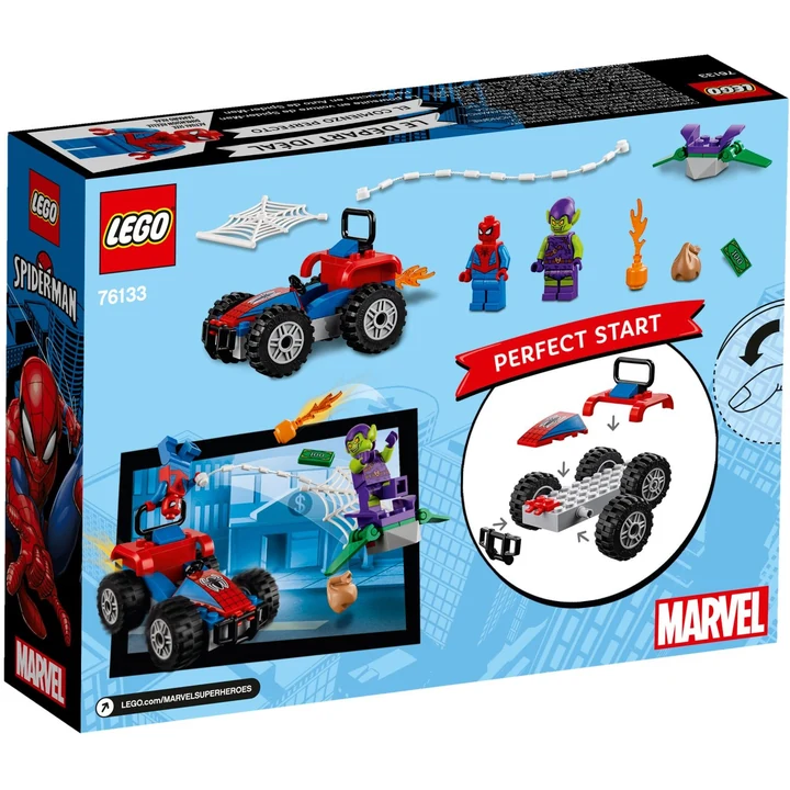 LEGO Super Heroes  76133 Spider-Man Car Chase Bild 5