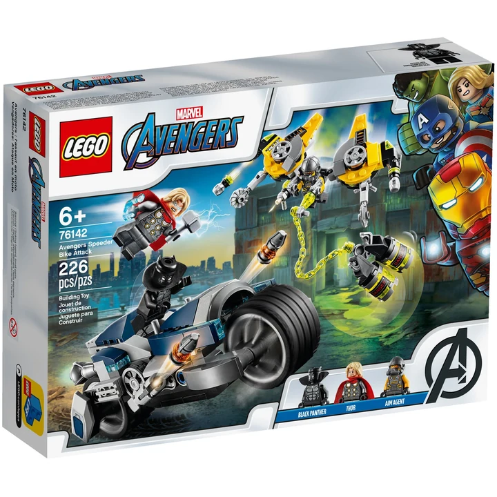 LEGO Super Heroes  76142 Avengers Speeder-Bike Attacke Bild 2