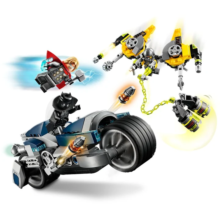 LEGO Super Heroes  76142 Avengers Speeder-Bike Attacke Bild 3