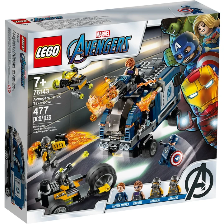 LEGO Super Heroes  76143 Avengers Truck-Festnahme Bild 2