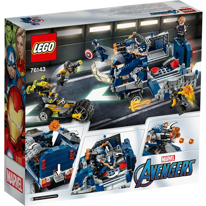 LEGO Super Heroes  76143 Avengers Truck-Festnahme Bild 5