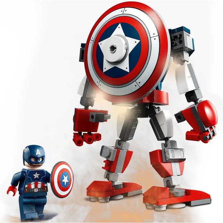 LEGO Super Heroes  76168 Captain America Mech Bild 4