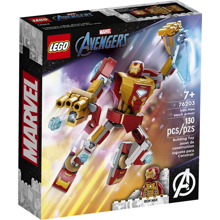 LEGO Super Heroes  76203 Iron Man Mech Bild 6